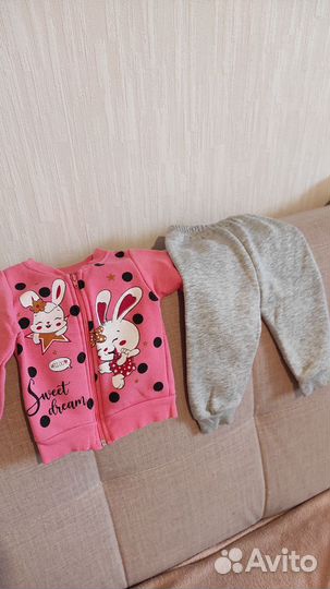 Детские вещи для девочки 80 86
