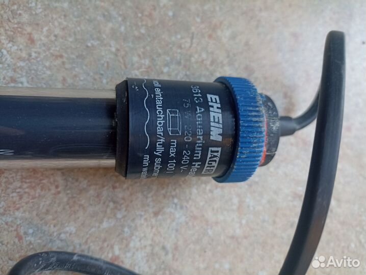 Обогреватель для аквариума Eheim jager 75 Вт