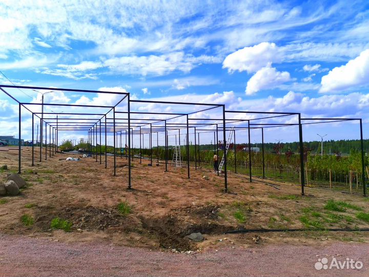 Фундамент свайный-винтовой под ключ