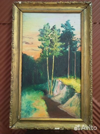 Картина маслом на холсте пейзаж