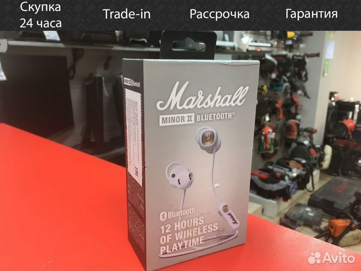 Беспроводные наушники Marshall Minor II Bluetooth