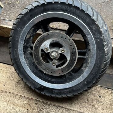 Переднее колесо на Скутер Stels tactic vortex