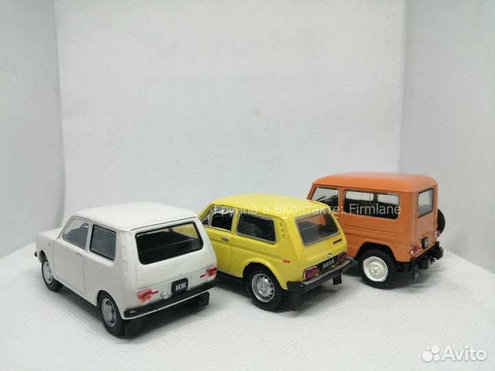 Внедорожники ваз-2121 «Нива», Москвич-2150, иж-14