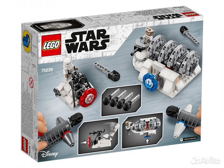 Lego Star Wars 75239 Разрушение генераторов на Хот