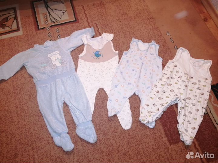 Детские вещи пакетом (от 0 до 1г)