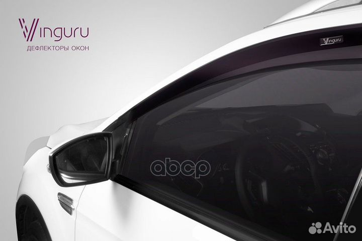 Дефлекторы окон Vinguru Ford Focus III 2011- ун