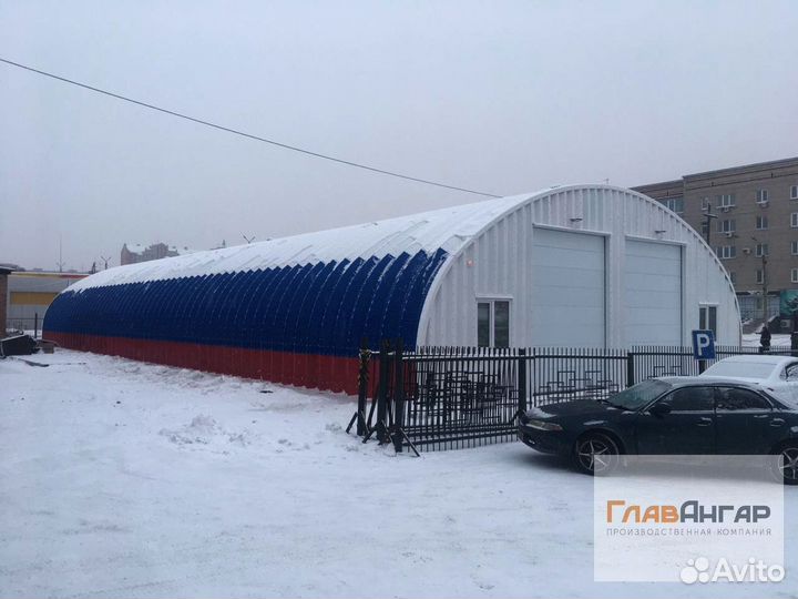 Быстровозводимые ангары от производителя