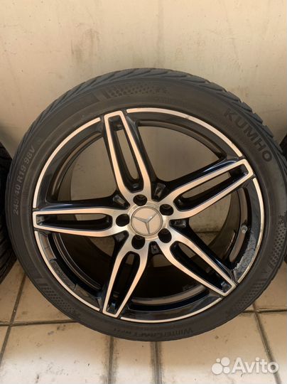 Для Мерседеса, Зимний комплект колес AMG R19