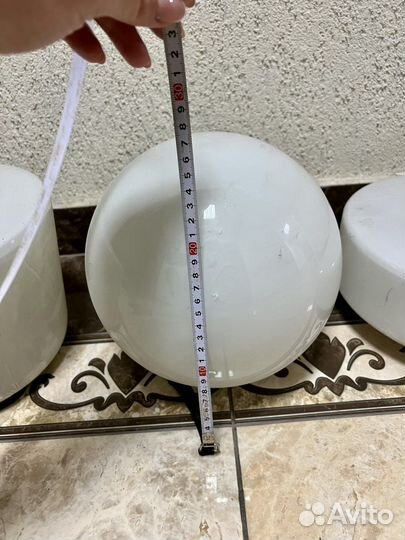 Плафоны на уличную лампу,люстру Советские