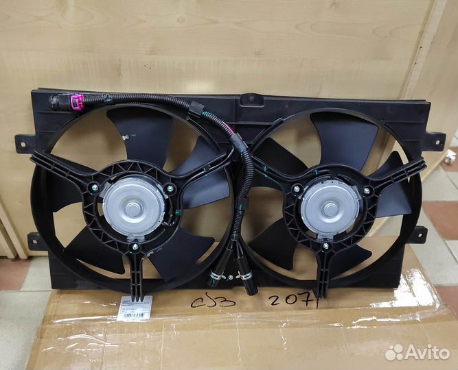 Вентилятор охлаждения chery Amulet, новый