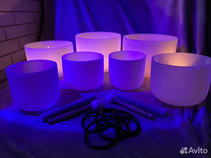 Поющие чаши кварцевые хрустальные магические чаши