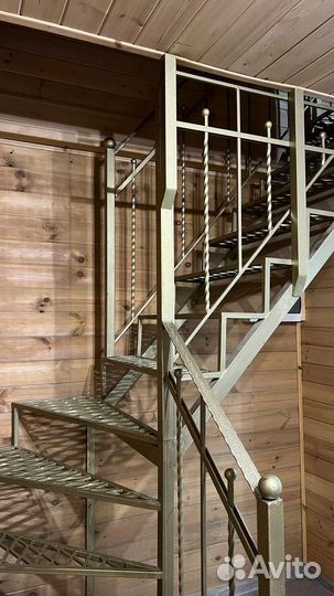 Лкстница кованая бу