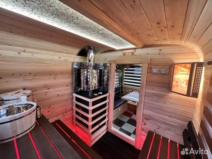 Аренда бани на колесах