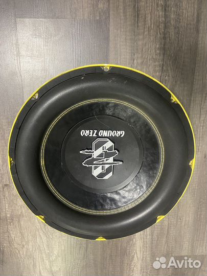 Сабвуфер ground zero 12 pro