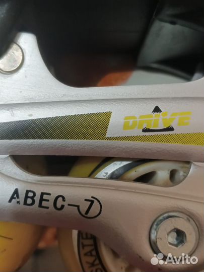 Детские раздвижные ролики 30 33 с защитой