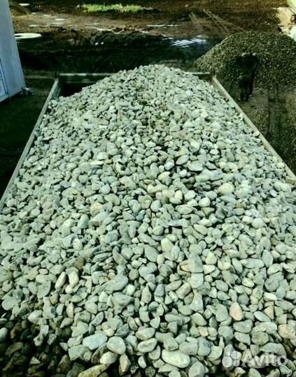 Щебень гравийный