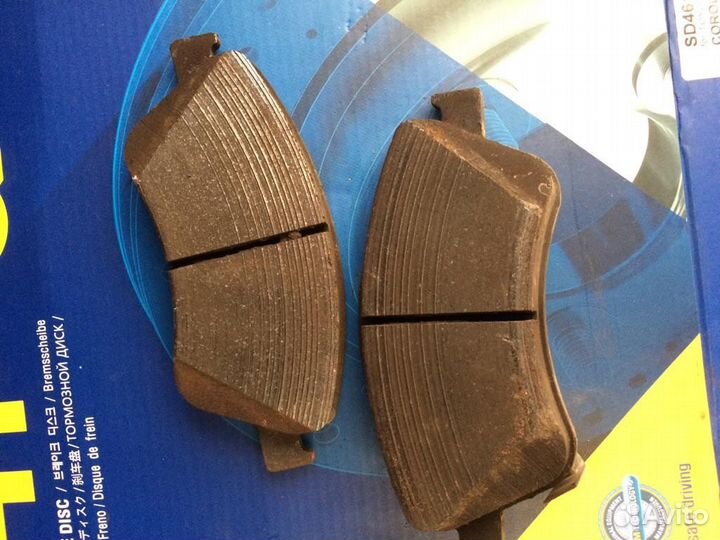 Колодки тормозные blitz BB0491