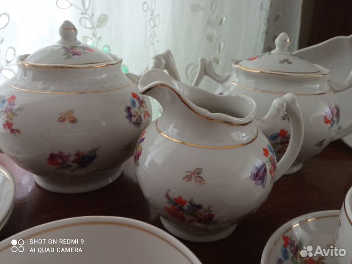 Чайный сервиз вербилки СССР