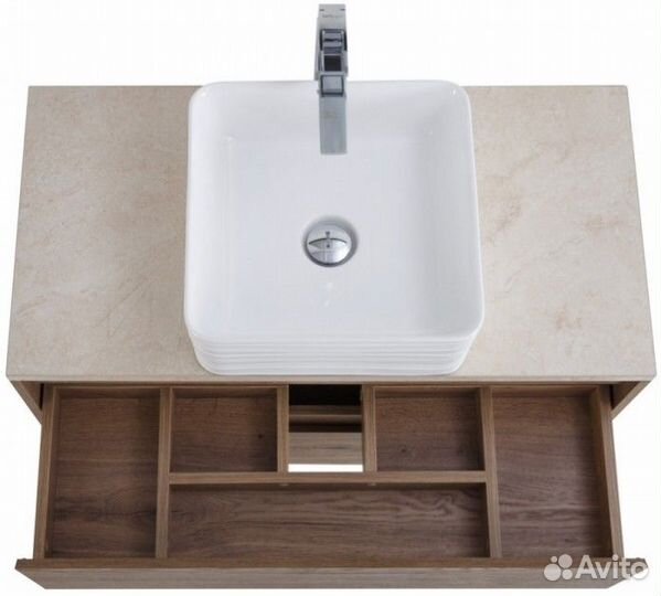 Мебель для ванной BelBagno Kraft-900-S Rovere Tabacco