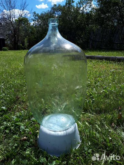 Бутыль стеклянная 52литра