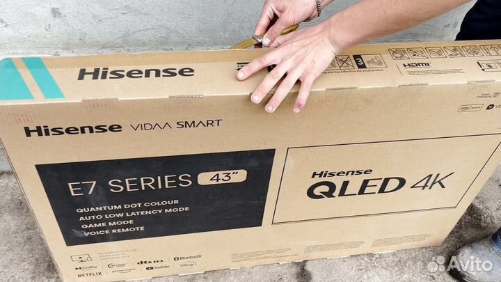 Телевизор hisense 43