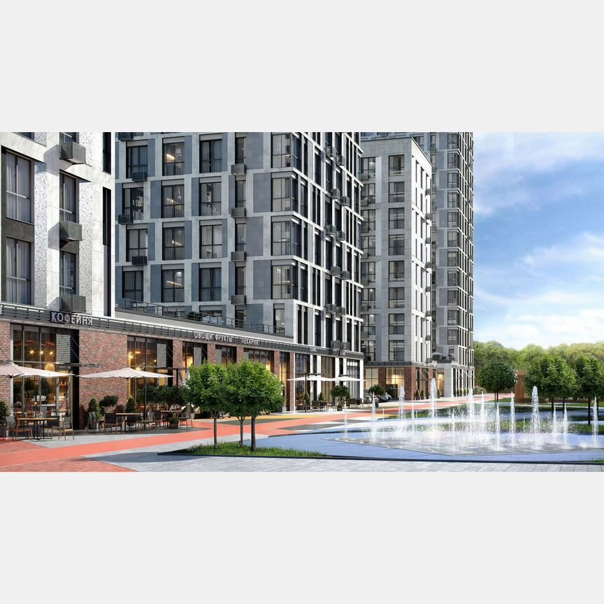 2-к. квартира, 47,1 м², 20/22 эт.