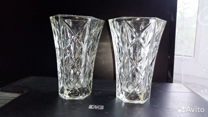 Вазы для цветов хрустальные