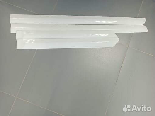 Молдинги дверей 2190 к-т 4шт Белое облако