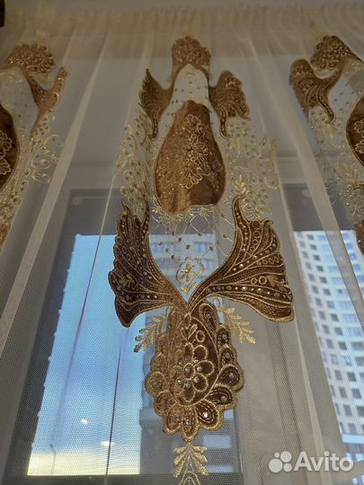 Ткань бархат, шторы, тюль