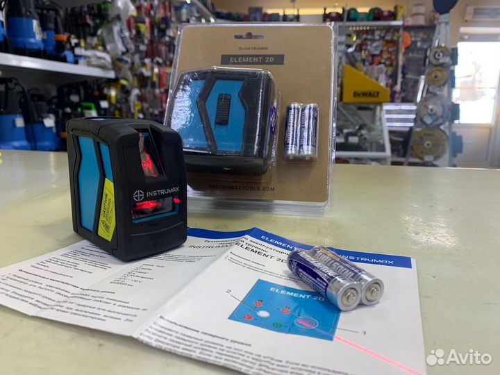 Лазерный уровень instrumax element 2D