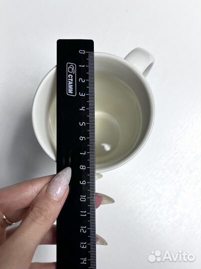 Новая Кружка 420 мл, белый медведь