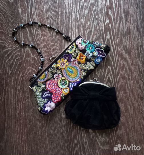 Клатч женский вечерний расшитый бисером