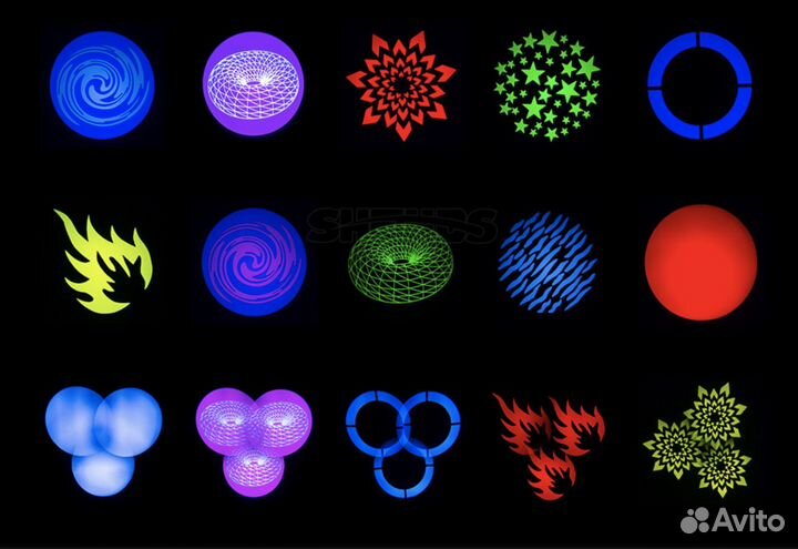 Вращающаяся голова спот Led spot 80w head