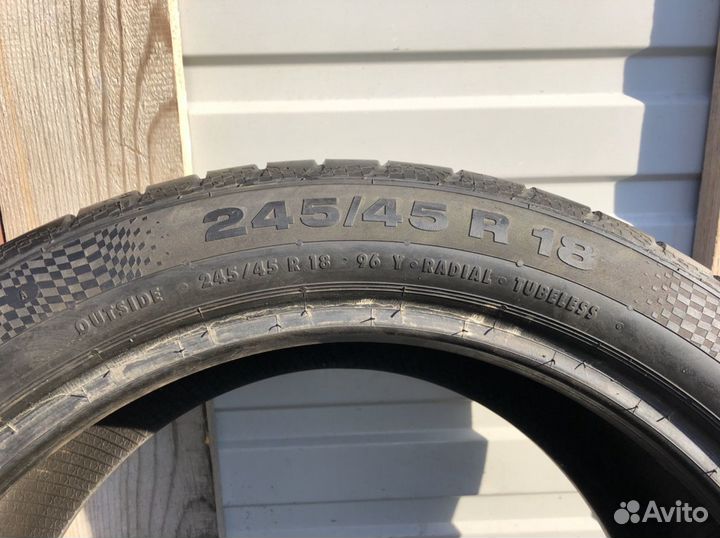 Continental ContiSportContact 3 245/45 R18