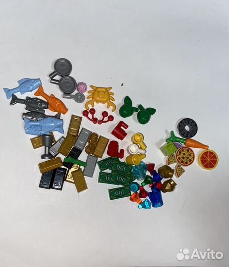 Lego еда и сокровища