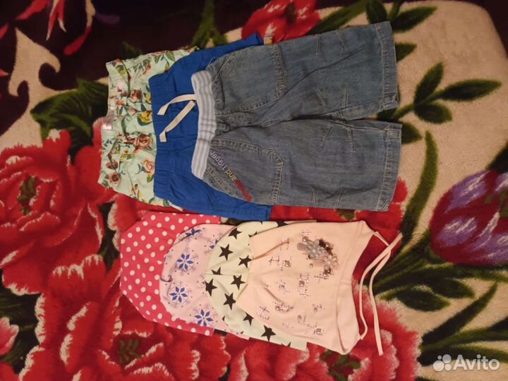 Огромный пакет вещей на девочку