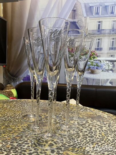 Высокие фужеры / набор 6 шт