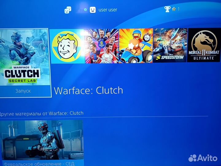 Sony PS4 Slim +игры