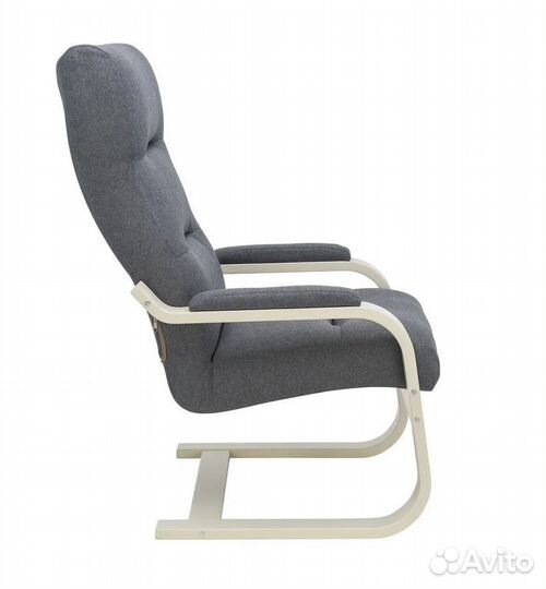 Кресло Оскар Слоновая кость ткань Малмо 95