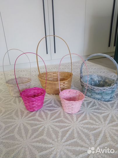 Корзинки декоративные