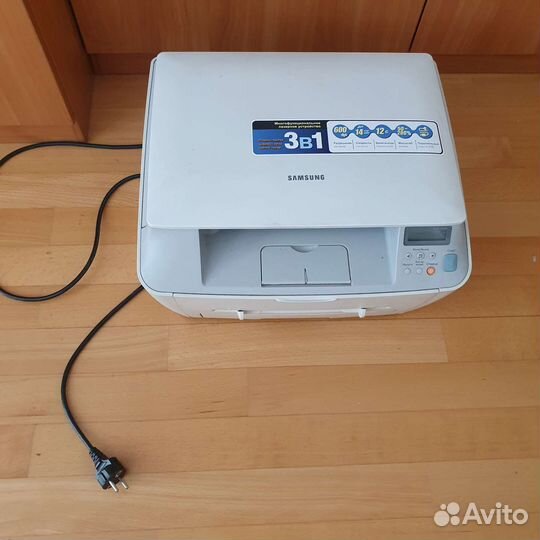 Принтер сканер копир. samsung SCX-4100. 2 картридж