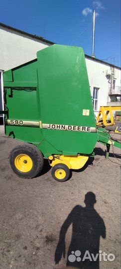 Пресс-подборщик John Deere 590, 1996