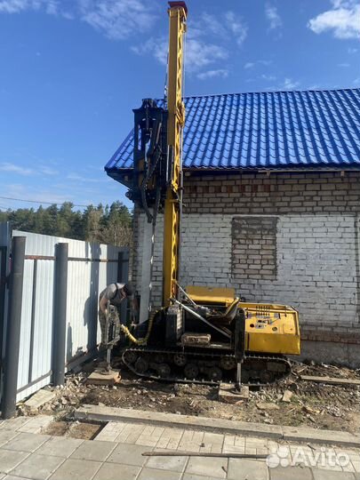 Фундамент на Жб сваях
