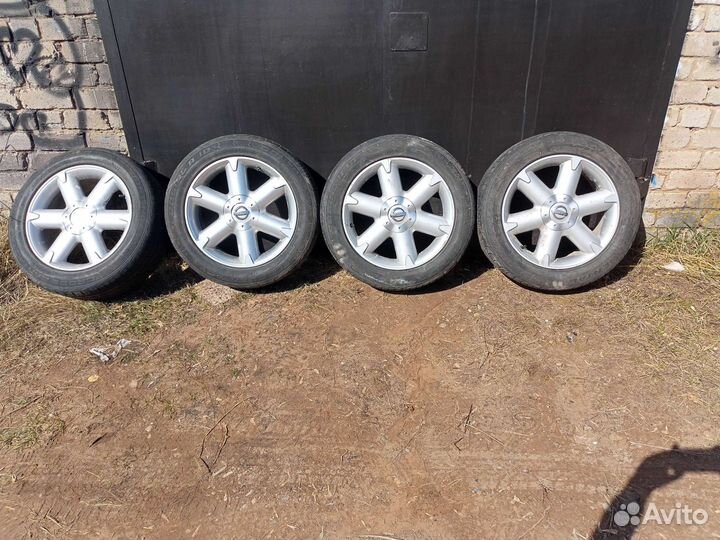 Диски с резиной r18 на nissan Мурано, x-trail