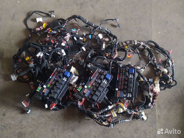 Подпанельная проводка Лада Веста