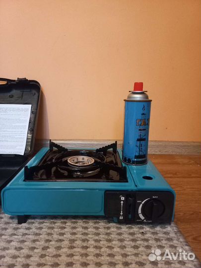 Плитка газовая туристическая новая