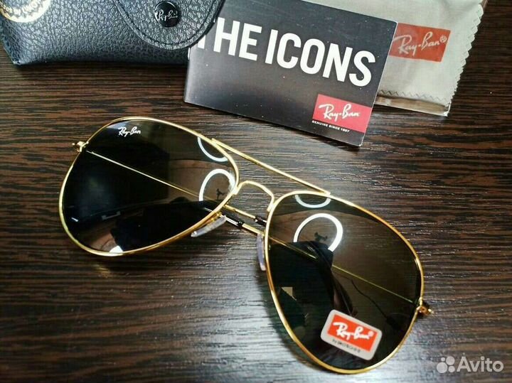 Очки рей бен авиатор
