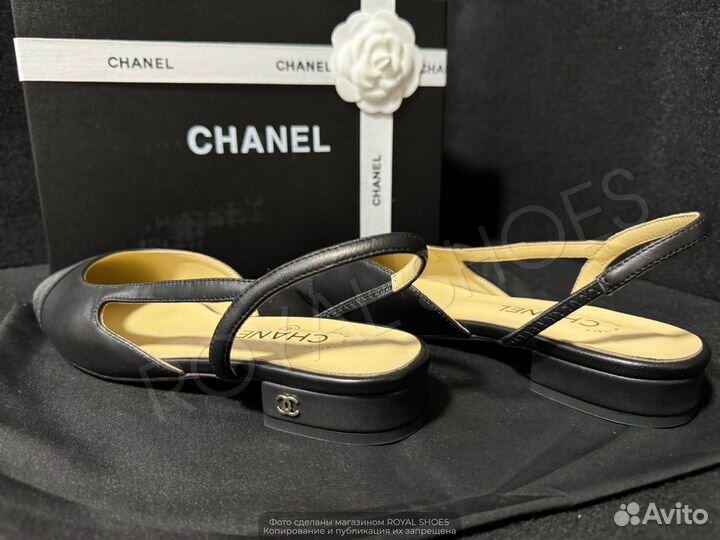 Босоножки туфли женские Chanel