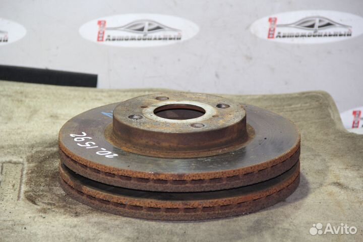 Тормозной диск перед c Toyota Porte NNP10 2NZ-FE