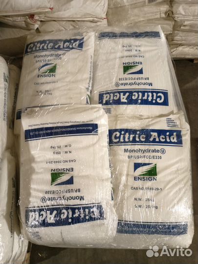 Лимонная кислота 25 кг